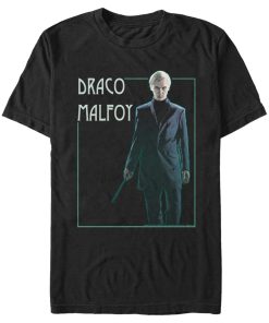 Men’s Harry Potter Draco Malfoy Simple Framed Portrait T-Shirt
