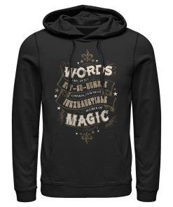 Men’s Harry Potter Dumbledore Humble Wisdom Pull Over Hoodie