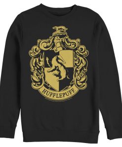 Men’s Harry Potter Hufflepuff House Crest Sweatshirt