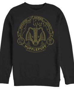 Men’s Harry Potter Hufflepuff House Emblem Sweatshirt