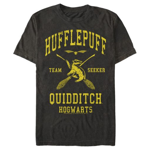 Men’s Harry Potter Hufflepuff Quidditch Seeker T-Shirt