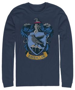 Men’s Harry Potter Ravenclaw Crest Long Sleeve Shirt