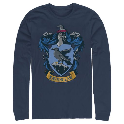 Men’s Harry Potter Ravenclaw Crest Long Sleeve Shirt