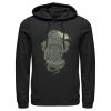 Men’s Harry Potter Slytherin Coat of Arms Pull Over Hoodie