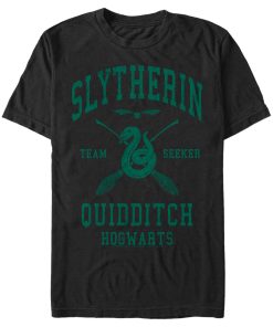 Men’s Harry Potter Slytherin Quidditch Team Seeker T-Shirt