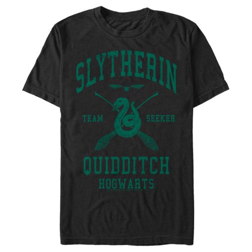 Men’s Harry Potter Slytherin Quidditch Team Seeker T-Shirt