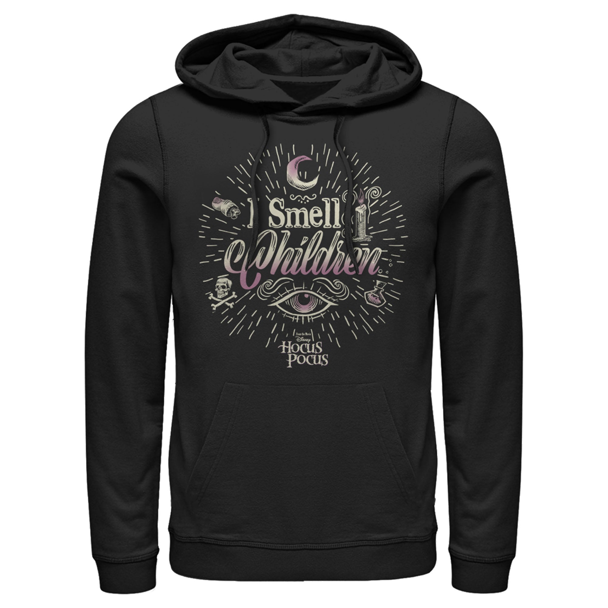 Men's Hocus Pocus Witches Smell Children Pull Over Hoodie Men's Hocus Pocus Witches Smell Children Pull Over Hoodie