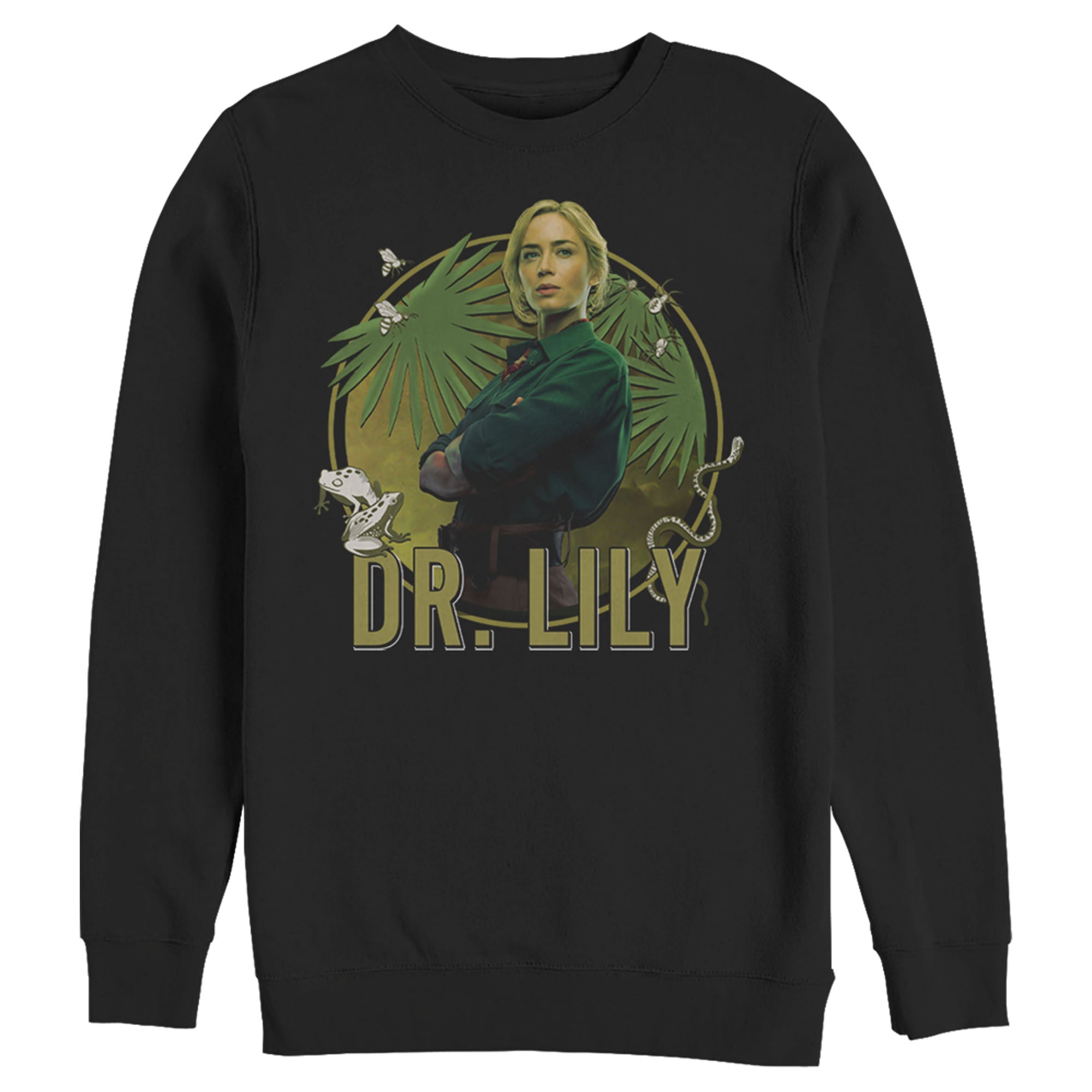 Men's Jungle Cruise Dr. Lily Portrait Sweatshirt Men's Jungle Cruise Dr. Lily Portrait Sweatshirt