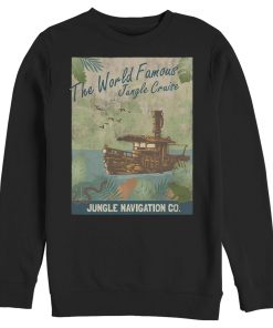 Men’s Jungle Cruise La Quila Retro Poster Sweatshirt