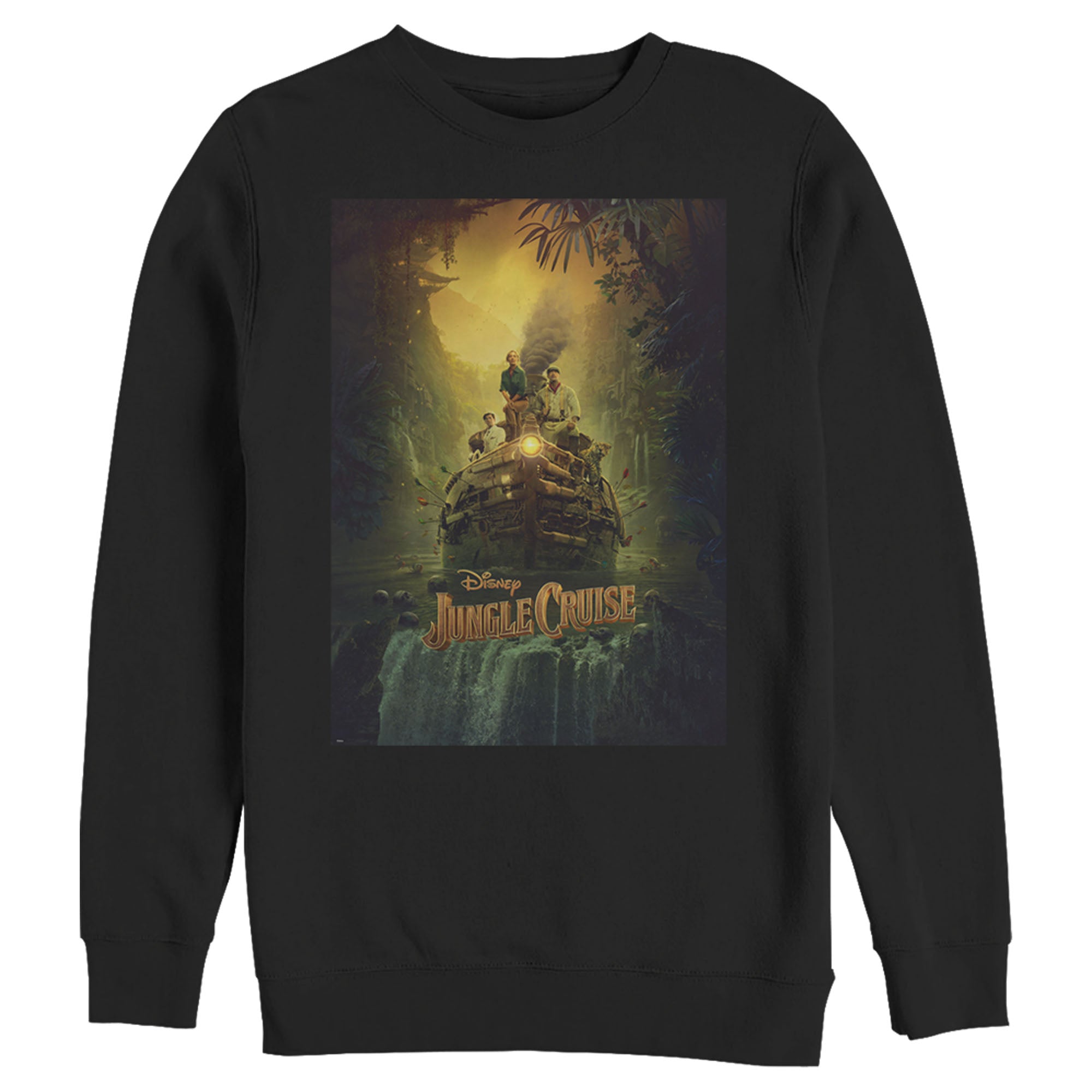 Men's Jungle Cruise Movie Poster Sweatshirt Men's Jungle Cruise Movie Poster Sweatshirt