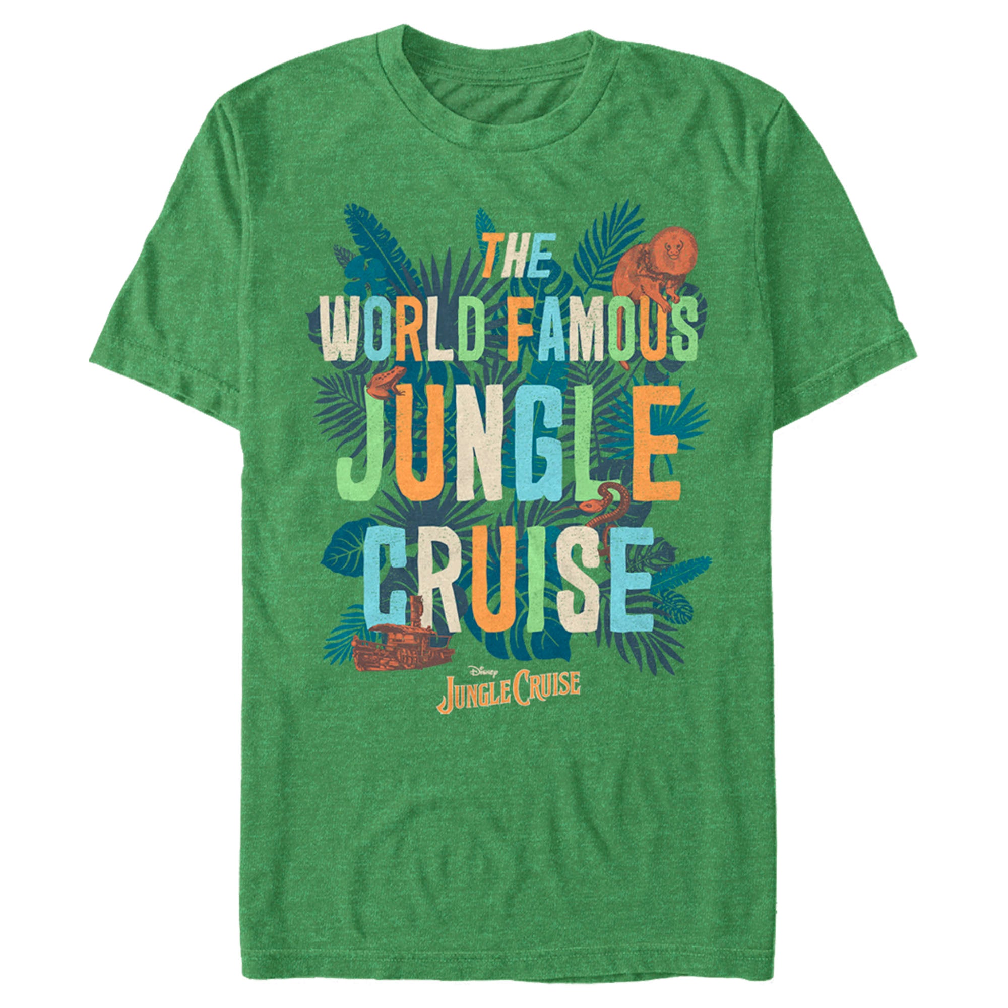 Men's Jungle Cruise The World Famous Logo T-Shirt Men's Jungle Cruise The World Famous Logo T-Shirt