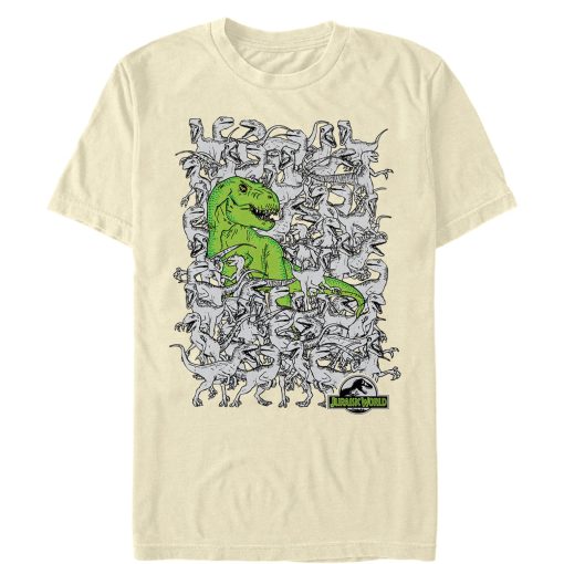 Men’s Jurassic World Hidden T. Rex T-Shirt