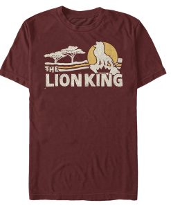 Men’s Lion King Vintage Pride Lands T-Shirt