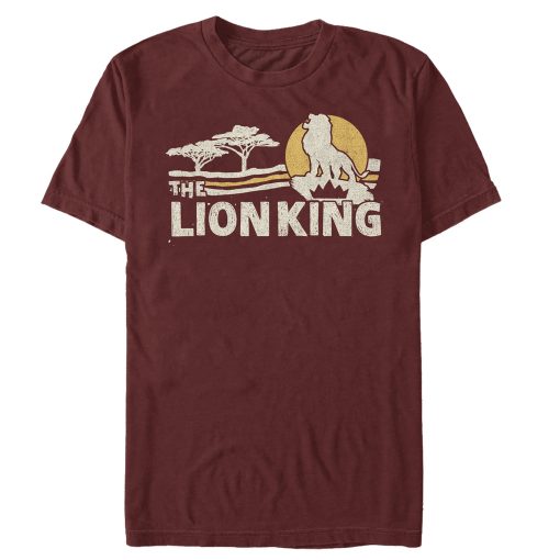 Men’s Lion King Vintage Pride Lands T-Shirt