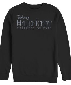 Men’s Maleficent Mistress of All Evil Basic Movie Logo Sweatshirt