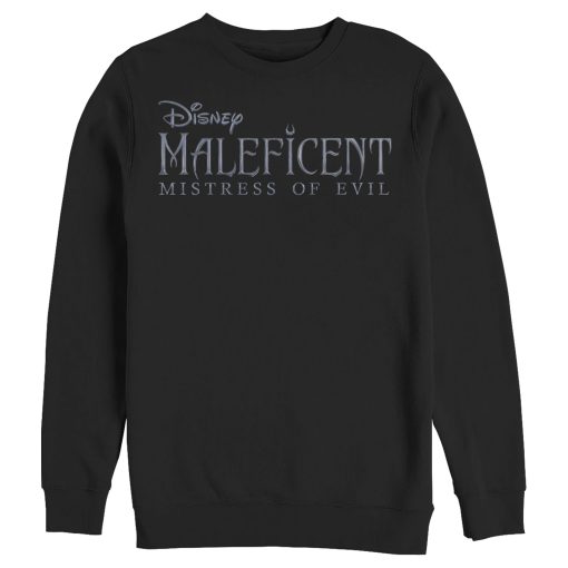 Men’s Maleficent Mistress of All Evil Basic Movie Logo Sweatshirt