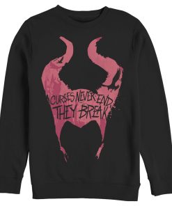 Men’s Maleficent Mistress of All Evil Curses Never End Sweatshirt