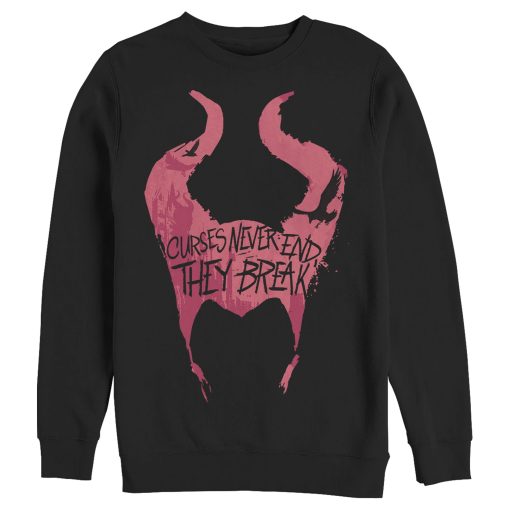 Men’s Maleficent Mistress of All Evil Curses Never End Sweatshirt