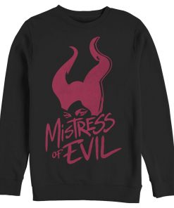 Men’s Maleficent Mistress of All Evil Marker Eyes Sweatshirt
