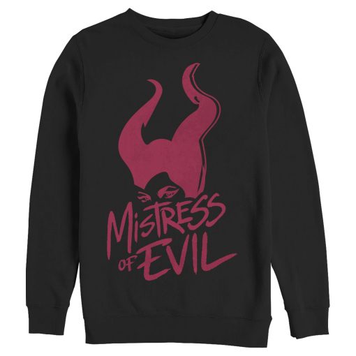 Men’s Maleficent Mistress of All Evil Marker Eyes Sweatshirt