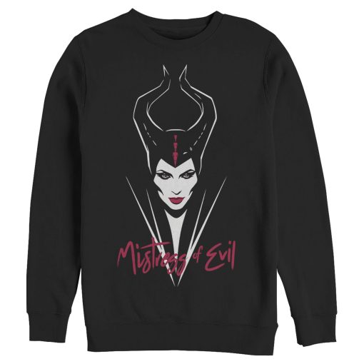 Men’s Maleficent Mistress of All Evil Portrait Sweatshirt