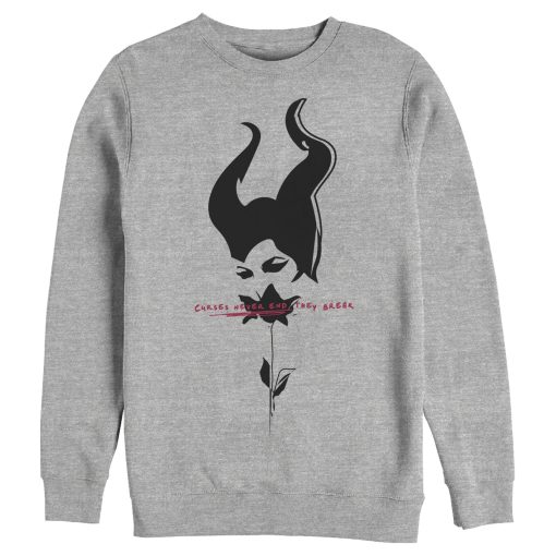 Men’s Maleficent Mistress of All Evil Rose Curse Sweatshirt