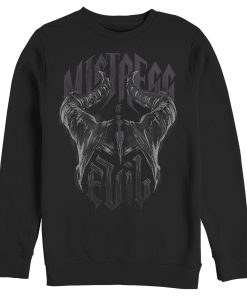 Men’s Maleficent Mistress of All Evil Sketch Horns Sweatshirt