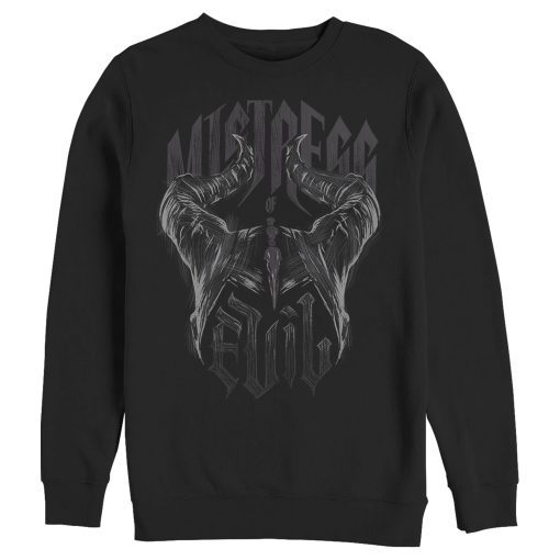 Men’s Maleficent Mistress of All Evil Sketch Horns Sweatshirt