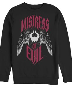 Men’s Maleficent Mistress of All Evil Winged Evil Sweatshirt