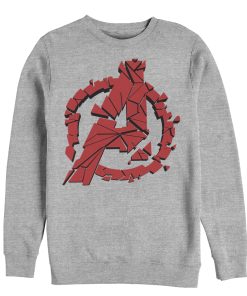 Men’s Marvel Avengers Endgame Shatter Logo Sweatshirt