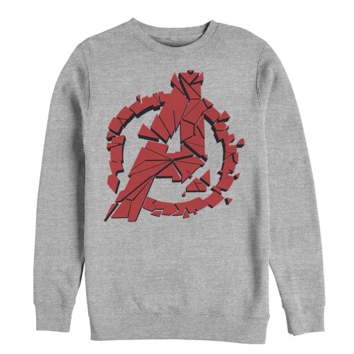 Men’s Marvel Avengers Endgame Shatter Logo Sweatshirt