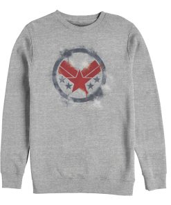 Men’s Marvel Avengers Endgame Smudged War Machine Sweatshirt