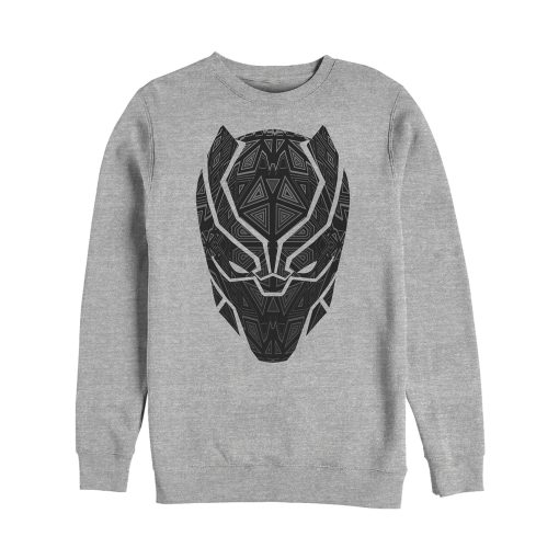 Men’s Marvel Black Panther Ornate Mask Sweatshirt