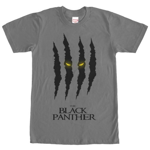 Men’s Marvel Black Panther Scratch Print T-Shirt