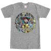 Men’s Marvel Black Widow Mosaic T-Shirt