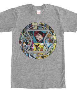 Men’s Marvel Black Widow Mosaic T-Shirt