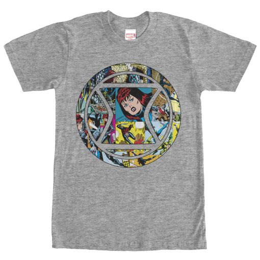 Men’s Marvel Black Widow Mosaic T-Shirt