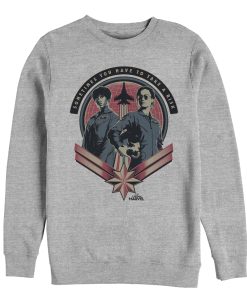 Men’s Marvel Captain Marvel Flight Partners Sweatshirt