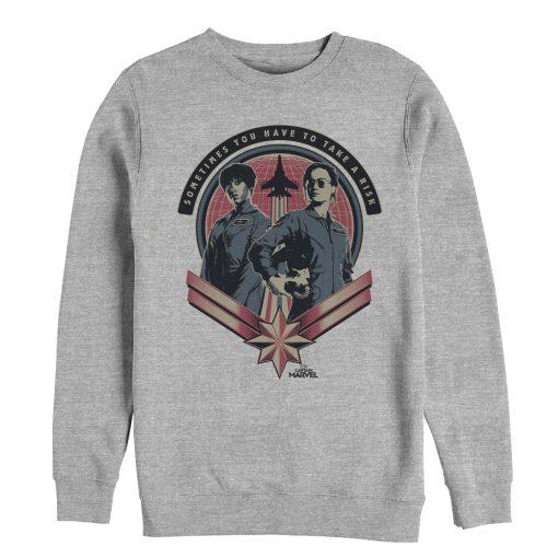 Men’s Marvel Captain Marvel Flight Partners Sweatshirt