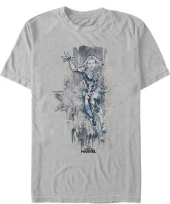 Men’s Marvel Captain Marvel Vintage Vibe T-Shirt