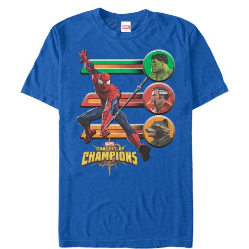 Men’s Marvel Contest of Champions Spider-Man Battle T-Shirt