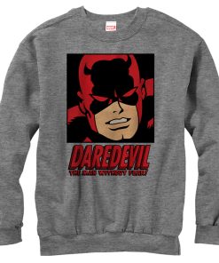 Men’s Marvel Daredevil Man Without Fear Sweatshirt