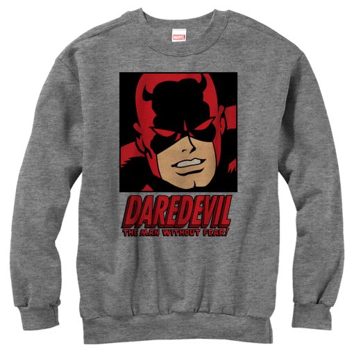 Men’s Marvel Daredevil Man Without Fear Sweatshirt