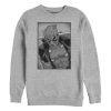 Men’s Marvel Deadpool Classic Grey GrayscalePose Sweatshirt