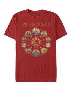 Men’s Marvel Eternals Circular Gold T-Shirt