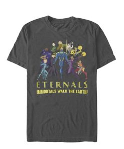 Men’s Marvel Eternals Immortals Walk the Earth T-Shirt
