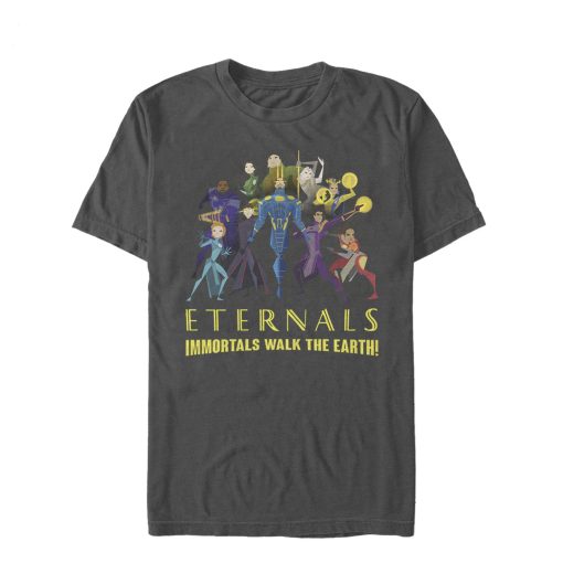 Men’s Marvel Eternals Immortals Walk the Earth T-Shirt