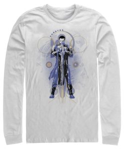 Men’s Marvel Eternals Phastos Circles Long Sleeve Shirt