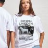 Missing Unicorn Oversized Tee