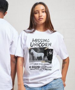 Missing Unicorn Oversized Tee